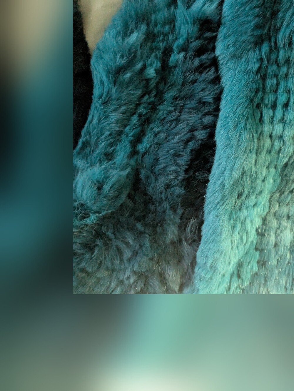 🔥Real Rabbit Fur Scarf - Picture 5 of 12